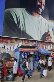 Tanzanie, Dar es-Salaam, gare routière d'Ubungo