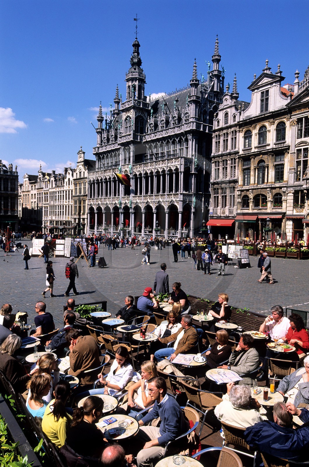 Belgique, Bruxelles, le centre historique, la Grand Place classée Patrimoine Mondial de l'UNESCO, la Maison du Roi