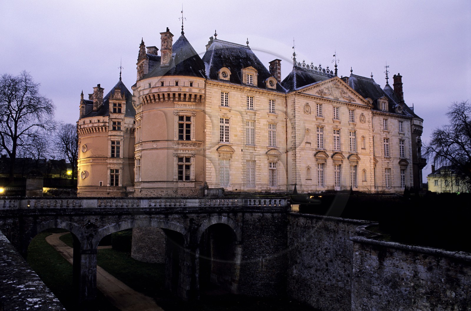 France, Sarthe (72), le château de Lude