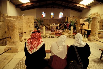 Jordanie, le Mont Nébo, la bible nous dit que Moïse y serait mort après avoir vu la Terre Sainte
