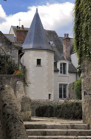 France, Loir et Cher (41), Blois, vieux quartier sous la cathédrale