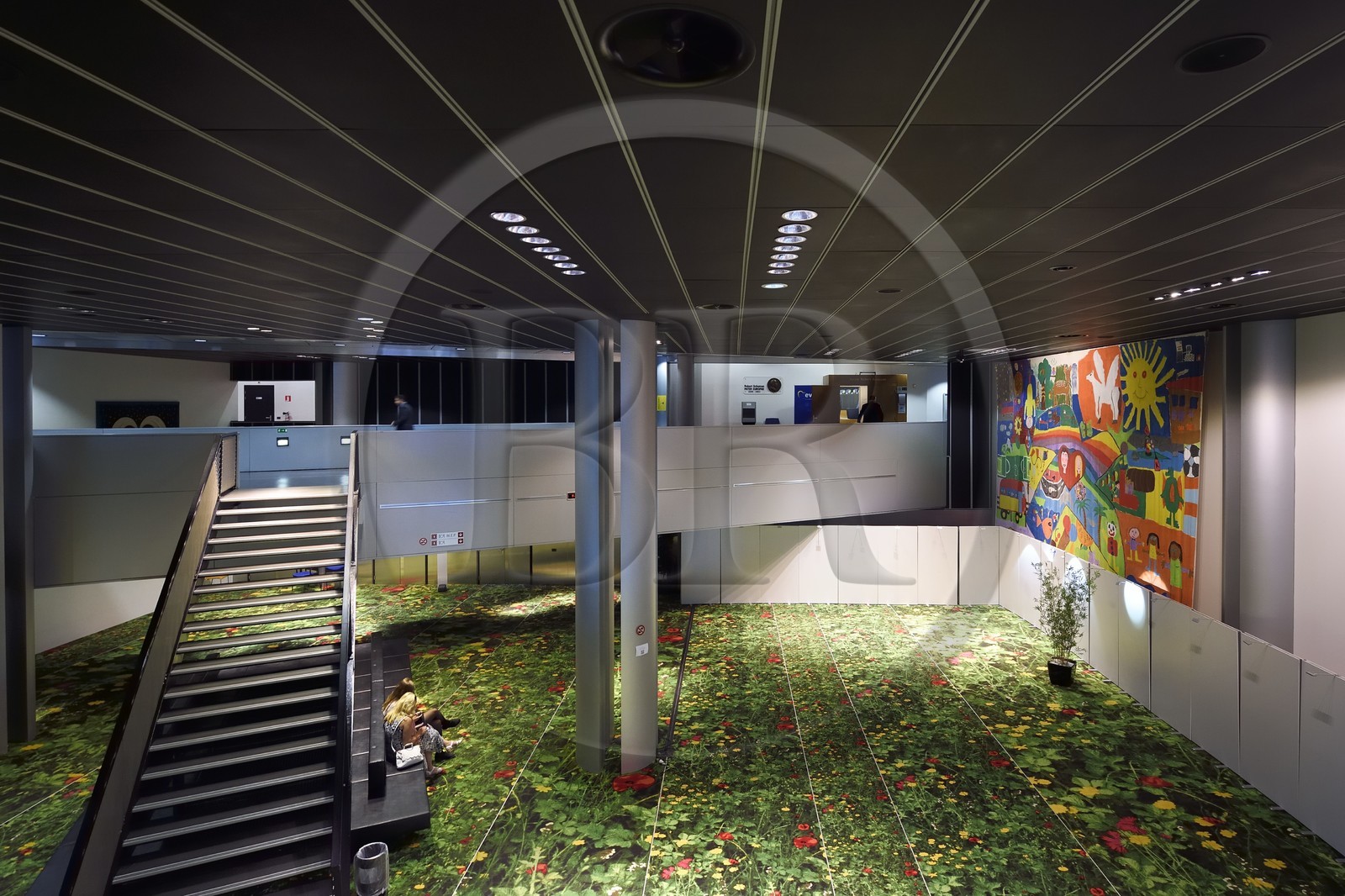 France, Bas-Rhin (67), Strasbourg, quartier européen, le Parlement européen, batiment Louise-Weiss