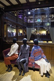 Royaume-Uni, Londres, quartier Soho, Regent Street et Great Marlborough Street, le grand magasin de luxe Liberty and Co