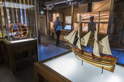 France, Loire-Atlantique (44), Nantes, quartier du Bouffay, le chateau des Ducs de Bretagne, Musée d'histoire de Nantes, salles consacrées à la traite négrière