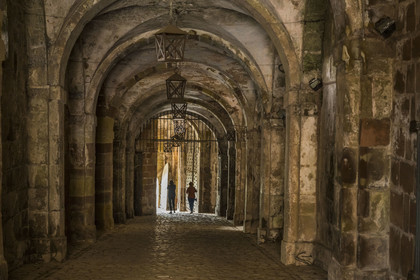 France, Moselle (57), Parc régional des Vosges du nord, Bitche, la citadelle fortifiée par Vauban