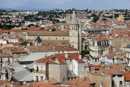 France, Hérault (34), Béziers, église de la Madeleine