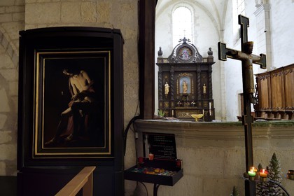 France, Dordogne (24), Périgord Blanc, abbaye romane de Chancelade