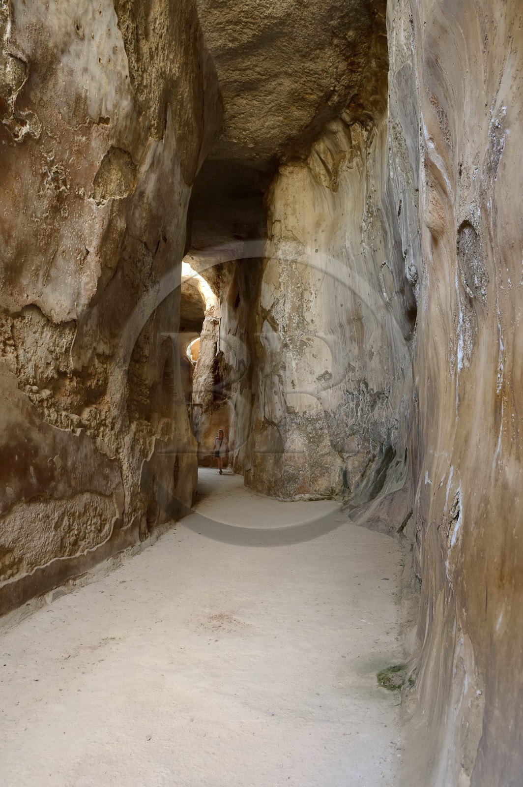 Israel, district du nord, Galilée, Nazareth, Zippori (Tzippori ou Sepphoris) National Park, la citerne était alimentée par une rivière souterraine
