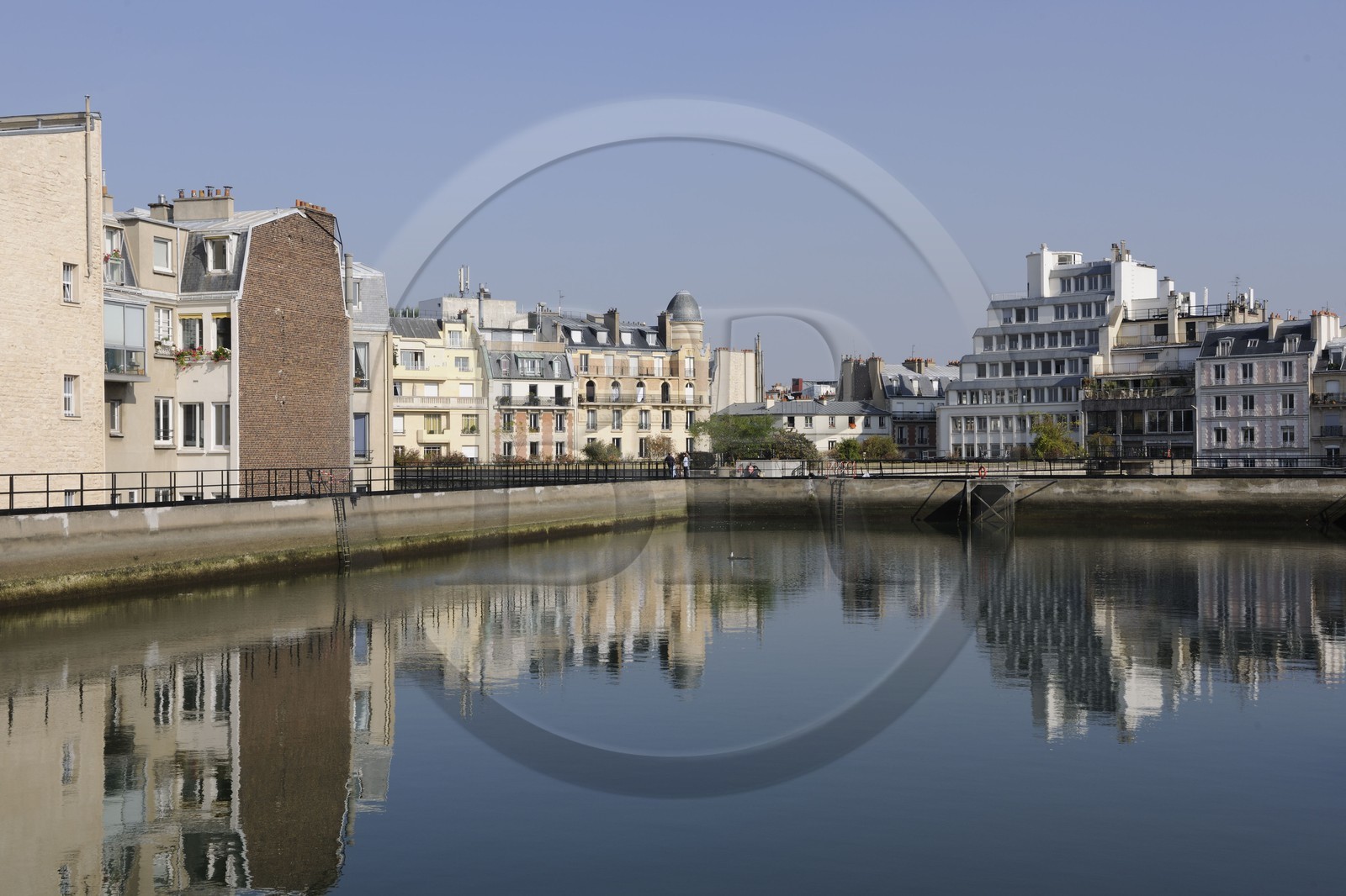 France, Paris (75), réservoir d'eau non potable de Passy ou de Copernic