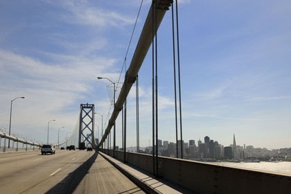 Etats-Unis, Californie, San Francisco, le Bay Bridge