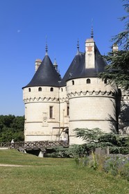France, Loir-et-Cher (41), Vallée de la Loire classée Patrimoine Mondial de l'UNESCO, château de Chaumont-sur-Loire
