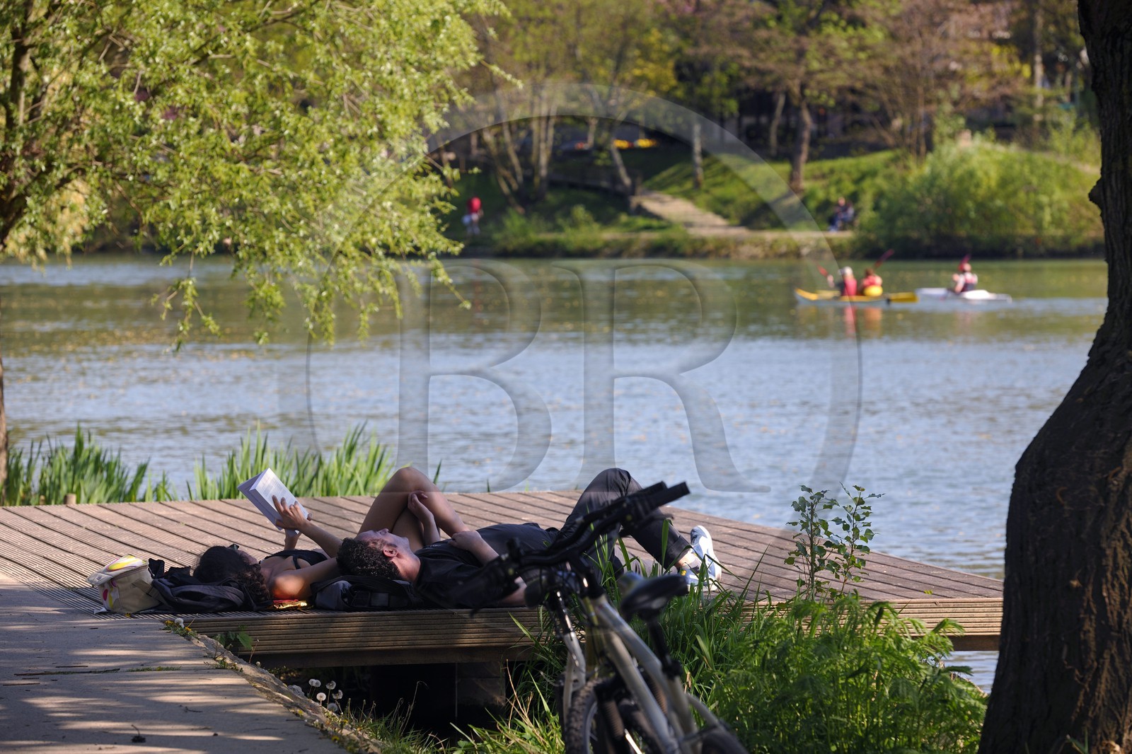 France, Val-de-Marne (94), les bords de Marne à Champigny-sur-Marne