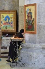 Géorgie, Iméréthie, Kutaissi, la Cathédrale de Bagrati, classée Patrimoine Mondial de l'UNESCO