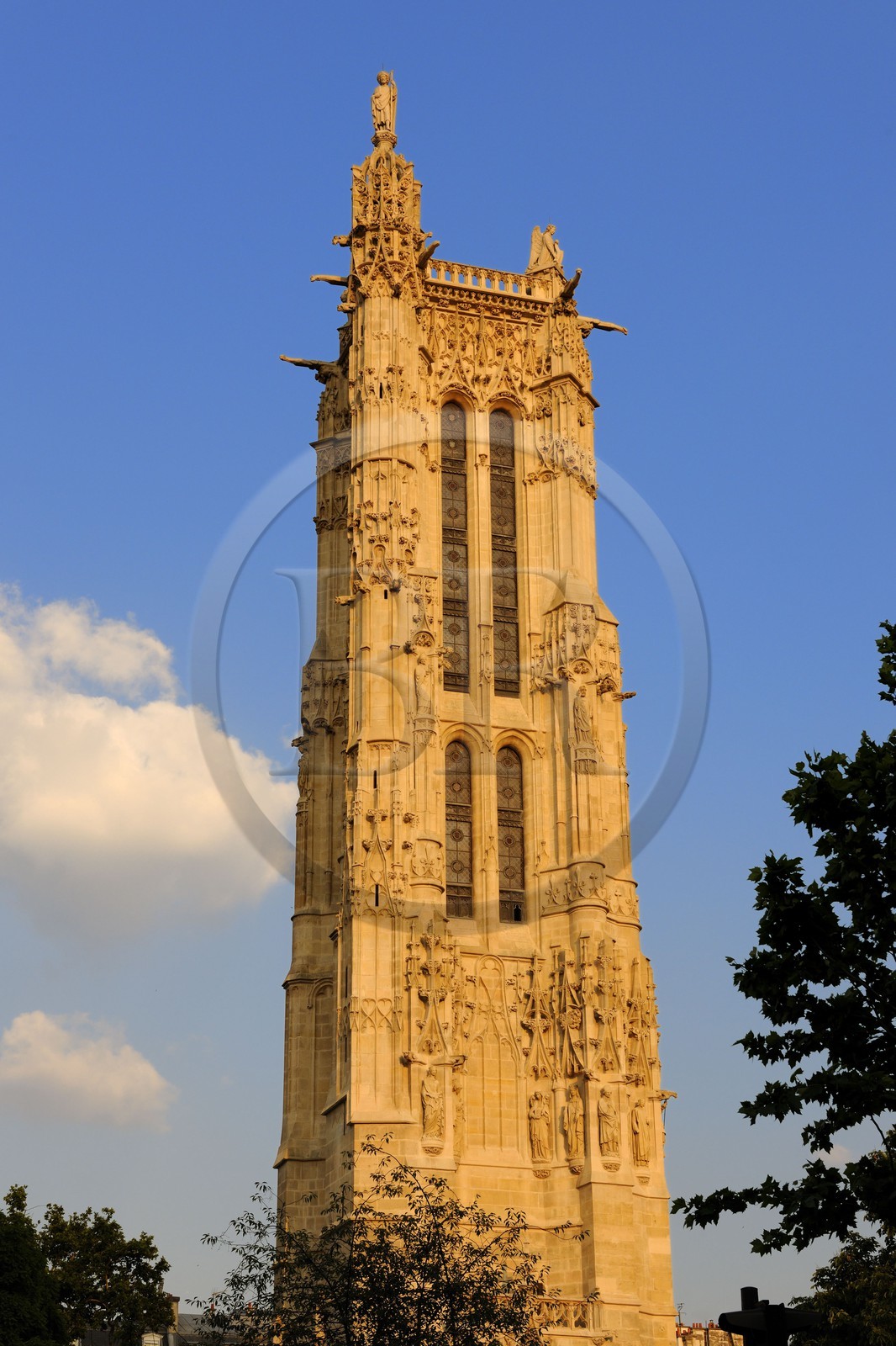 France, Paris (75), la tour Saint Jacques