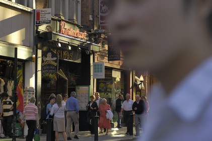 Irlande, Dublin, rue commercante du centre ville