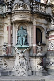 France, Seine-Maritime (76), Pays de Caux, Côte d'Albâtre, Fécamp, Palais Bénédictine, de style Néogothique et Néo-renaissance construit par l'industriel Alexandre Le Grand ayant commercialisé la liqueur Bénédictine