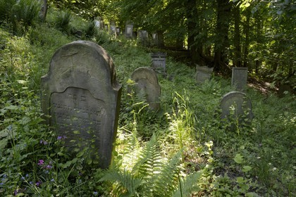 France, Bas-Rhin (67), Saverne, ancien cimetière juif