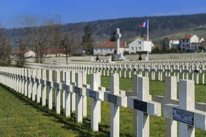 France, Meuse (55), Verdun, cimetière militaire de la première guerre mondiale du Faubourg-Pavé