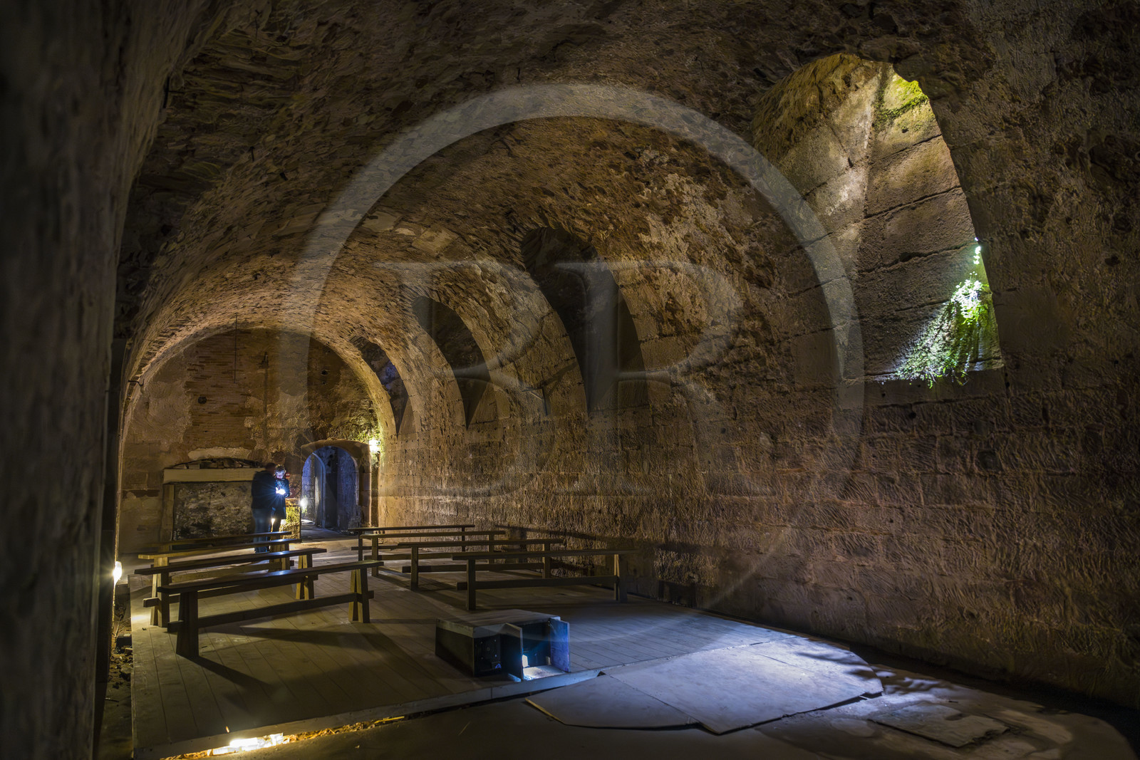 France, Moselle (57), Parc régional des Vosges du nord, Bitche, la citadelle fortifiée par Vauban