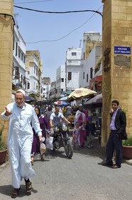 Maroc, Casablanca, porte d'entrée de l'ancienne Medina