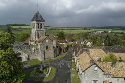 France, Yvelines (78), Montchauvet, l'église Sainte Marie-Madeleine
