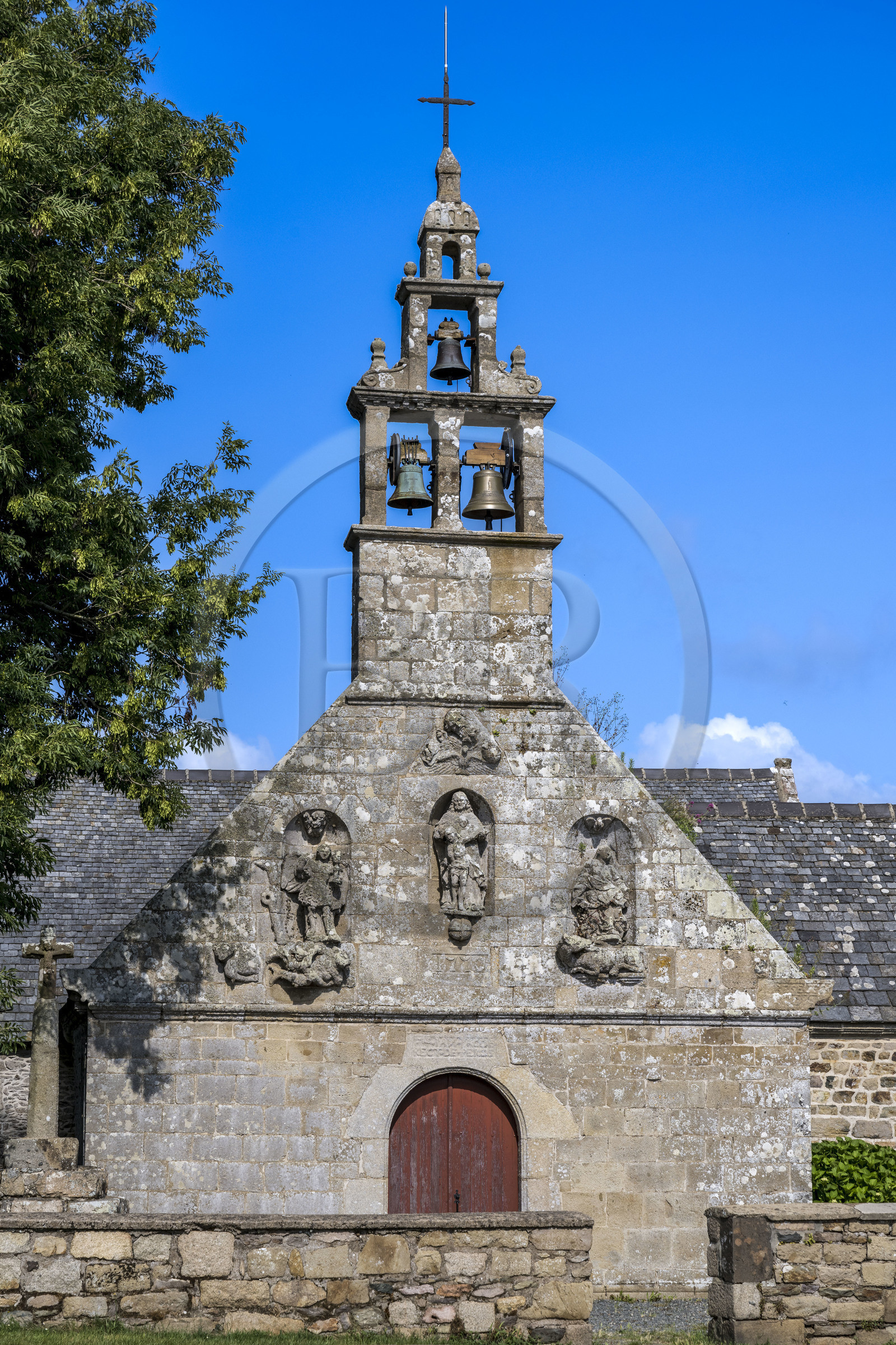 France, Côtes d'Armor (22), Ploubazlanec, hameau de Pors-Even, chapelle de Perros-Hamon citée dans le roman de Pierre Loti Pecheurs d'Islande