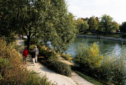 France, Val-de-Marne (94), Joinville-le-Pont, Saint-Maur-des-Fossés, bords de Marne