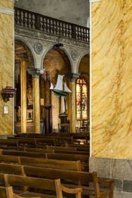 France, Morbihan (56), Ile de Groix, Le Bourg, église Saint-Tudy