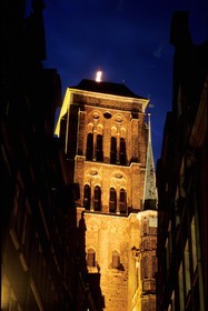 Pologne, Poméranie Orientale, Gdansk, l' église Sainte Marie