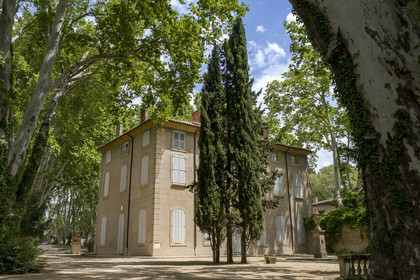 France, Bouches-du-Rhône (13), Aix en Provence, Bastide du Jas de Bouffan, ancienne demeure de Paul Cezanne de 1859 à 1899