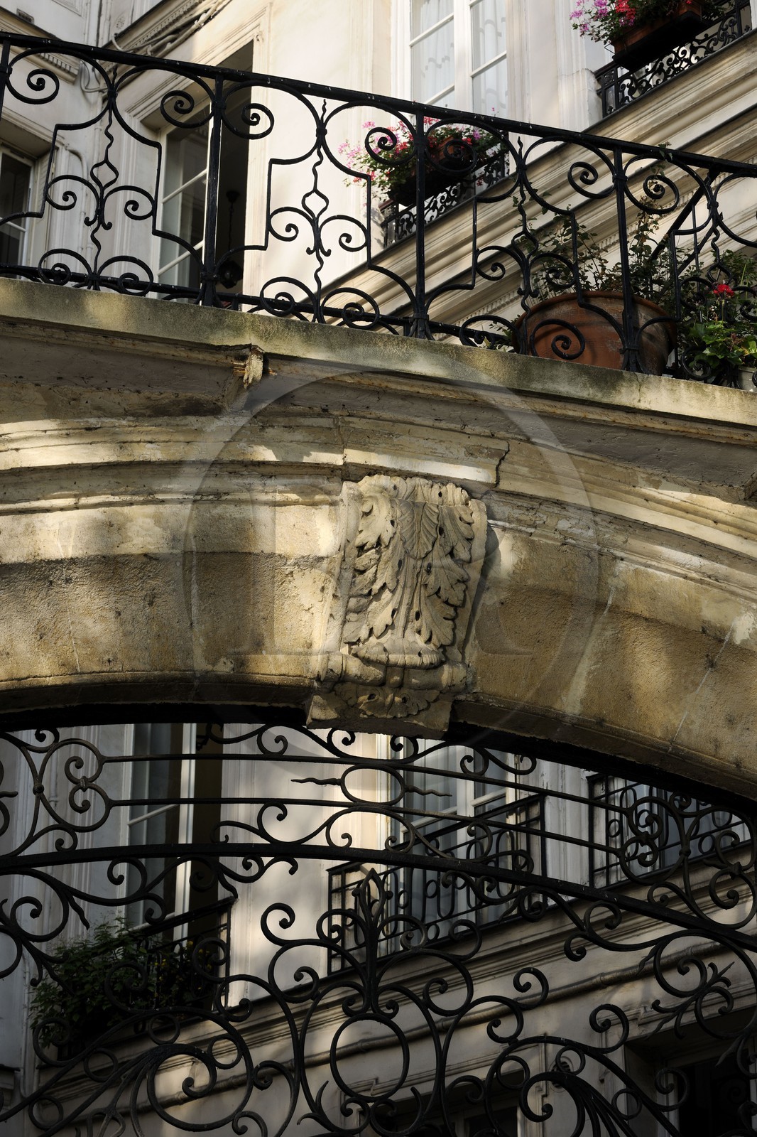 France, Paris (75), île Saint Louis, l'hôtel particulier Marigny quai d'Anjou