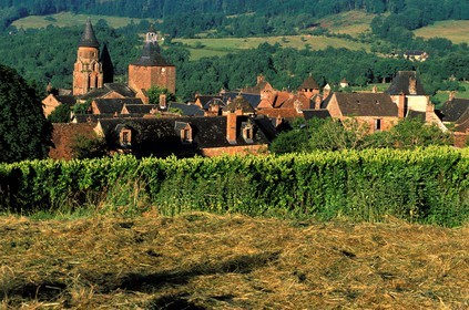 France, Corrèze (19), Collonges-la-Rouge, labellisé Les Plus Beaux Villages de France