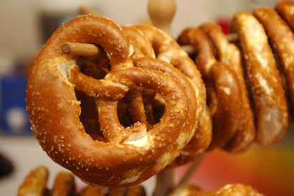 France, Bas Rhin (67), Strasbourg, bretzels