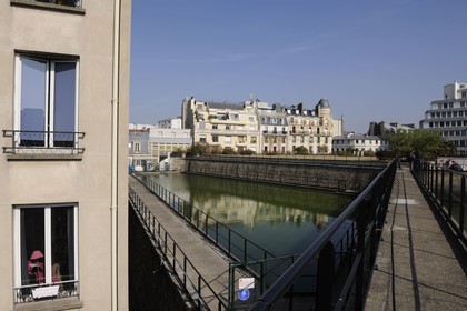 France, Paris (75), réservoir d'eau non potable de Passy ou de Copernic
