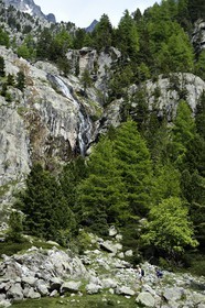 France, Alpes-Maritimes (06), parc national du Mercantour, Haute-Vésubie, randonnée dans le vallon de la Gordolasque
