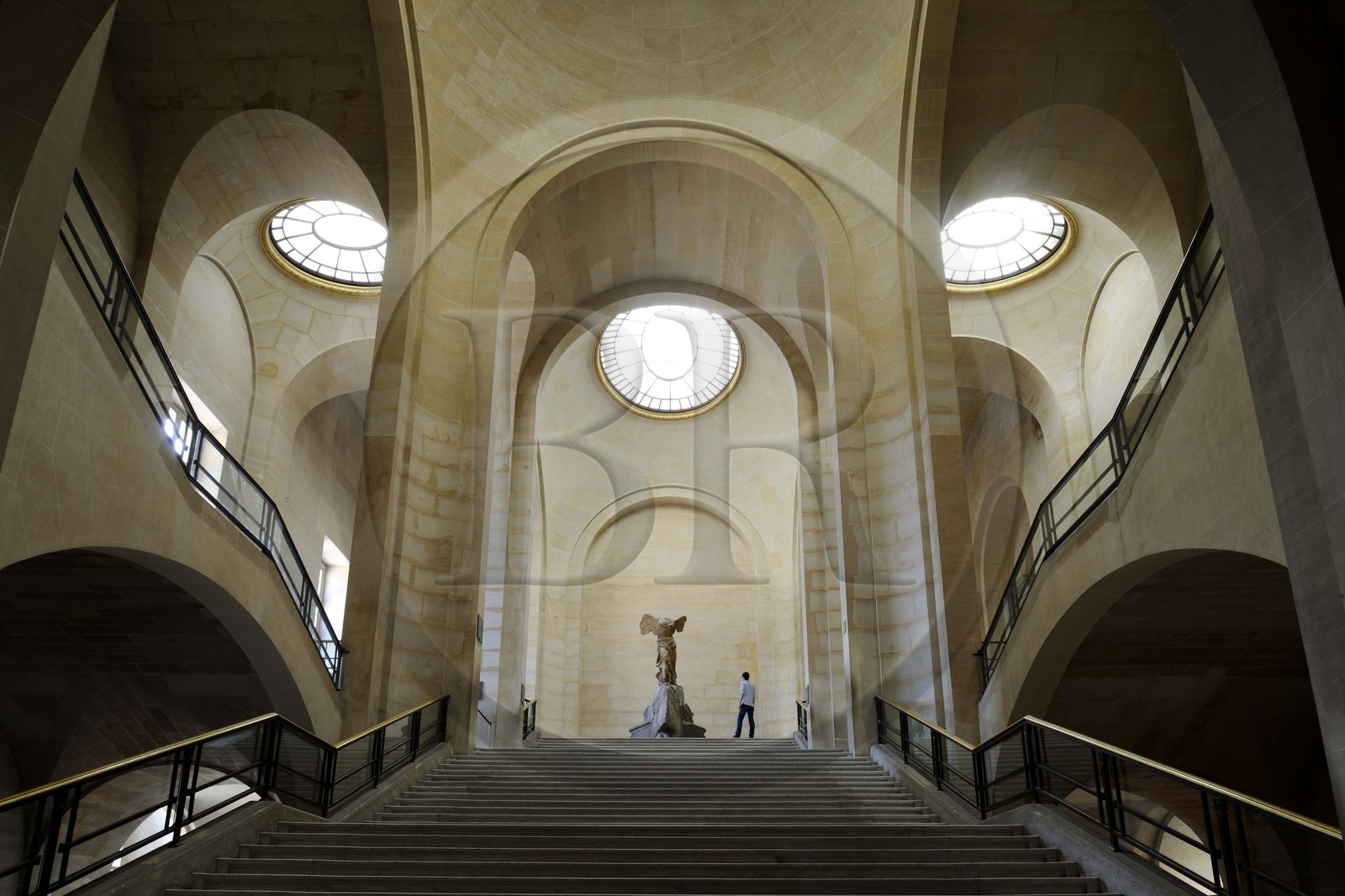 France, Paris (75), Musée du Louvre, la Victoire de Samothrace