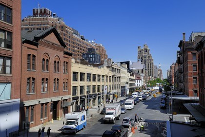 Etats-Unis, New York, Manhattan, Meatpacking district (Gansevoort Market), W 14th Street