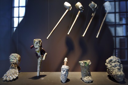 France, Dordogne (24), Périgord Pourpre, Bergerac, Musée d’anthropologie du tabac dans la Maison Peyrarède édifiée en 1604