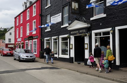Royaume-Uni, Ecosse, Highland, Hébrides intérieures, Ile de Mull, Tobermory, the Mishnish hotel et pub