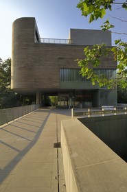Irlande, Cork, University College Cork, la Glucksman Gallery (art contemporain) par les architectes O'Donnell & Tuomey