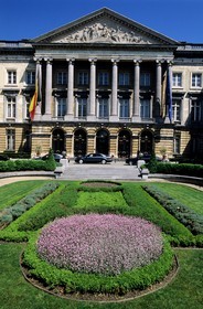 Belgique, Bruxelles, le parlement fédéral aussi appelé Palais de la Nation