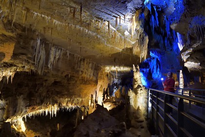 France, Dordogne (24), Périgord Noir, la grotte de Tourtoirac