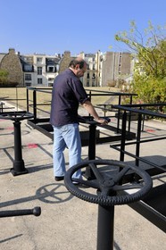 France, Paris (75), réservoir d'eau non potable de Passy ou de Copernic