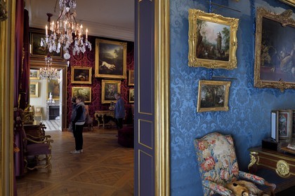 France, Paris (75), quartier du Marais, le musée de la Chasse et de la Nature dans l’hôtel de Guénégaud