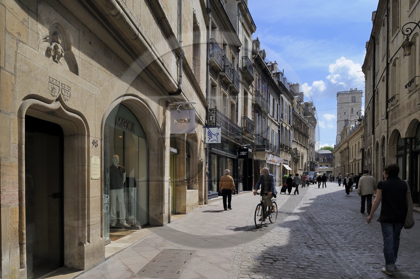France, Côte d'Or (21), Dijon, la rue des Forges