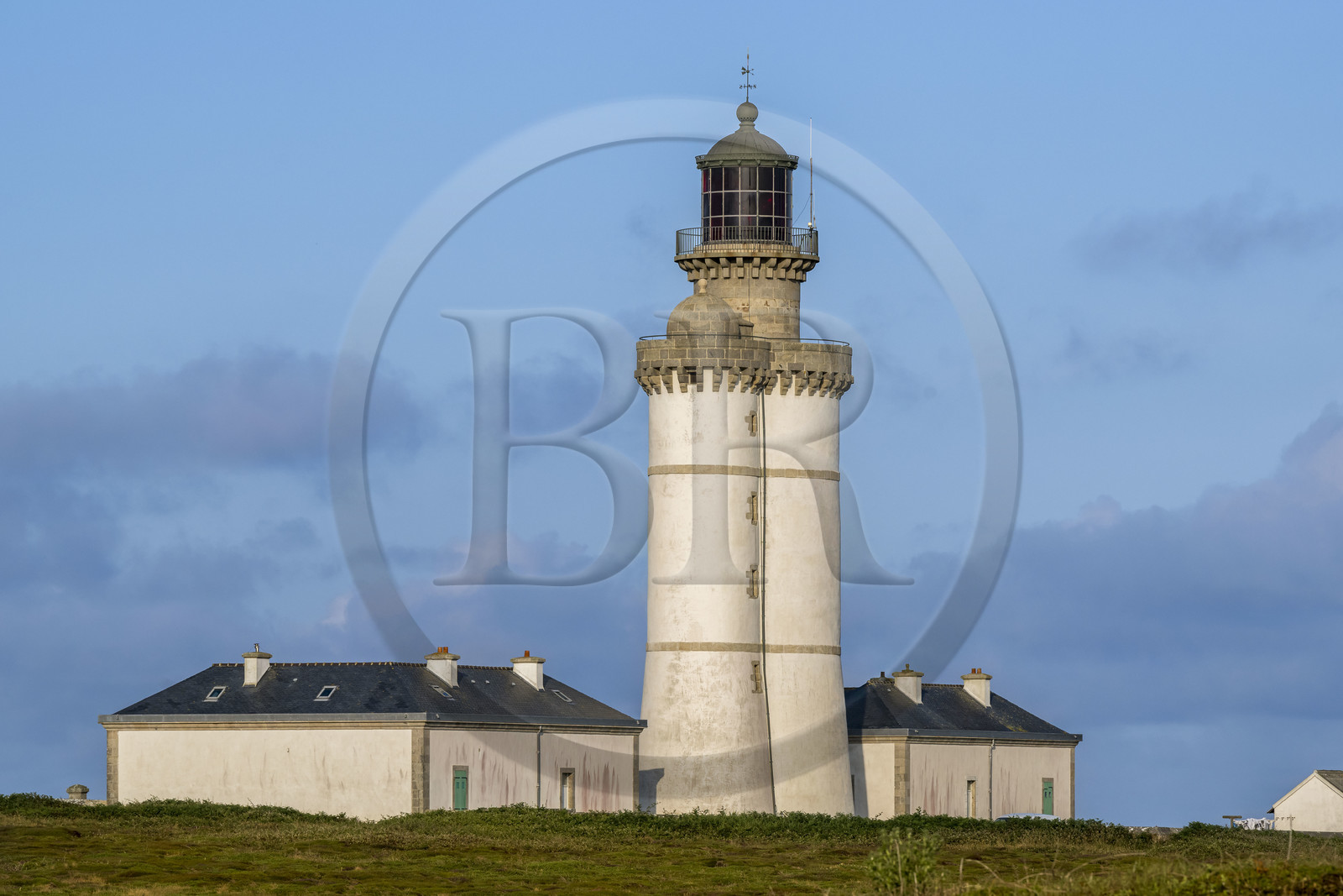 France, Finistère (29), Mer d'Iroise, Ile d'Ouessant, le phare du Stiff France, Finistère, Iroise Sea, Ouessant Island, the Stiff Lighthouse