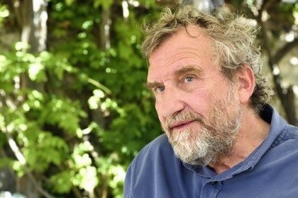 France, Alpes-Maritimes (06), Saint Paul de Vence, Olivier Kaeppelin Président de la Biennale Internationale de Saint-Paul de Vence