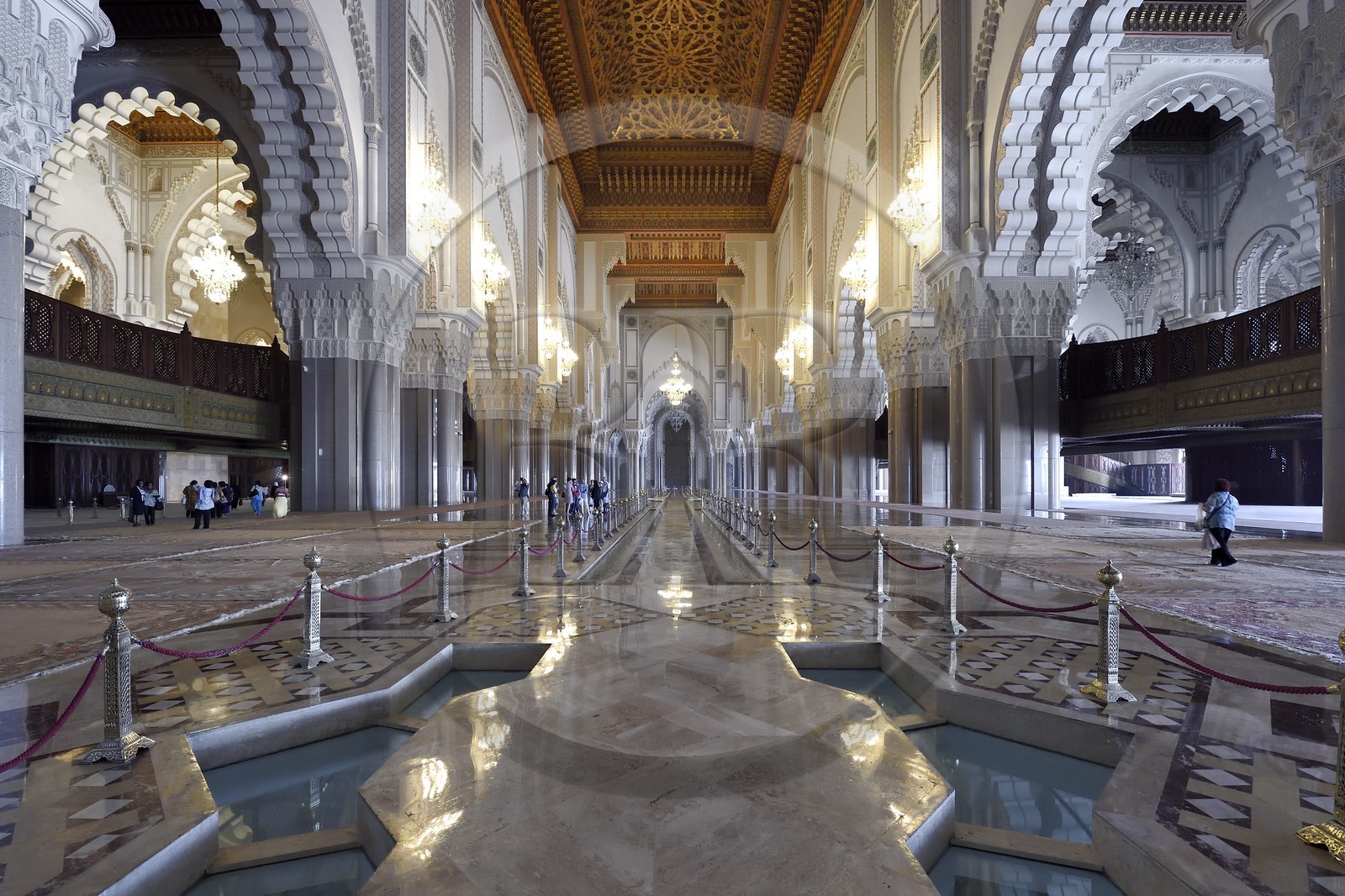 Maroc, Casablanca, Grande Mosquée Hassan II