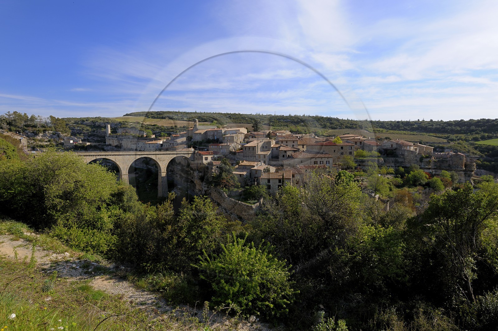 France, Hérault (34), Pays Cathare, Minerve, labellisé Les Plus Beaux Villages de France
