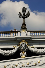 France, Paris (75), le Pont Alexandre III
